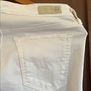 NWOT AG white Jeans